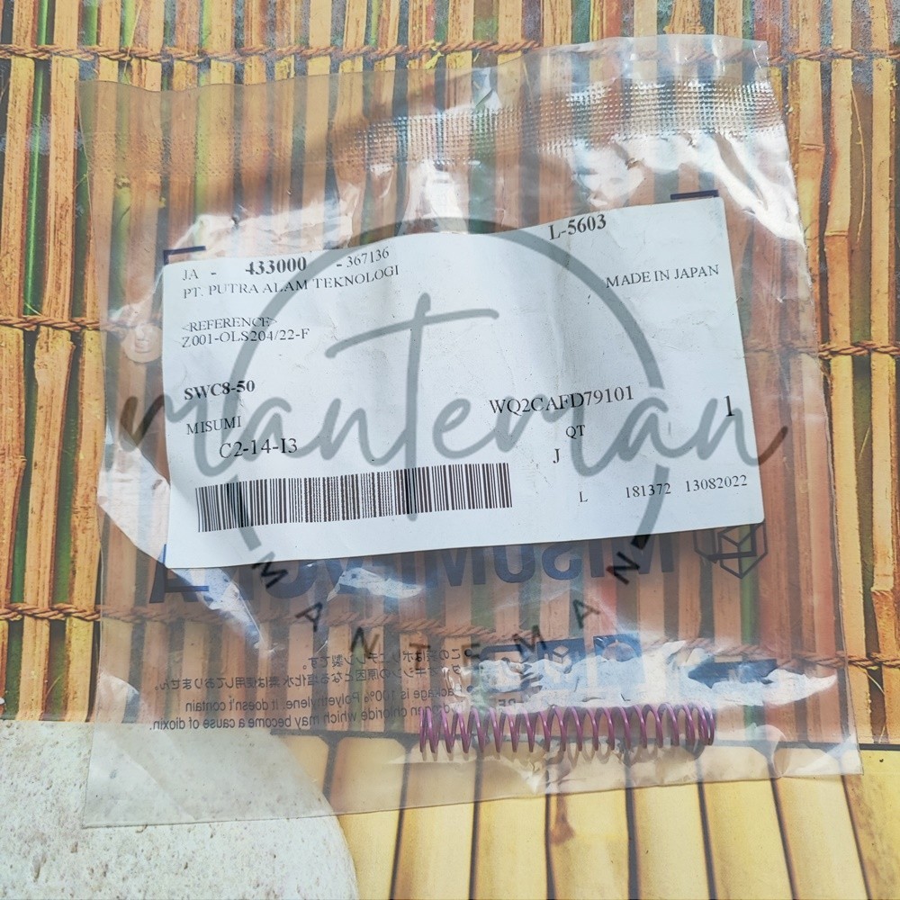 SWC8-50 Per Misumi Vona Ungu 5cm-8mm / misumi valve ungu 5 cm od 8mm / misumi ungu 5cm od 8mm