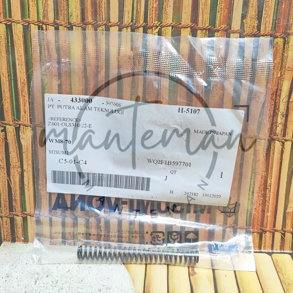 WM8-70MM Per Misumi Bulat WM Panjang 7 cm- 8 mm / misumi wm panjang 7cm od 8mm / misumi wm ori japan