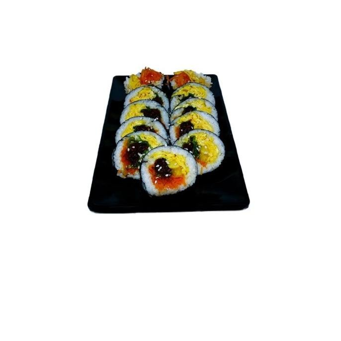 

Kimbap Sushi Korea Teri Original Halal 10-11 Potong