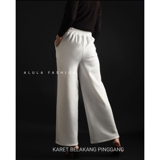 UA4 KULOT SCUBA CUBIT PREMIUM /CELANA KULOT WANITA HIGH WAIST/ SIZE S M L XL Z3G