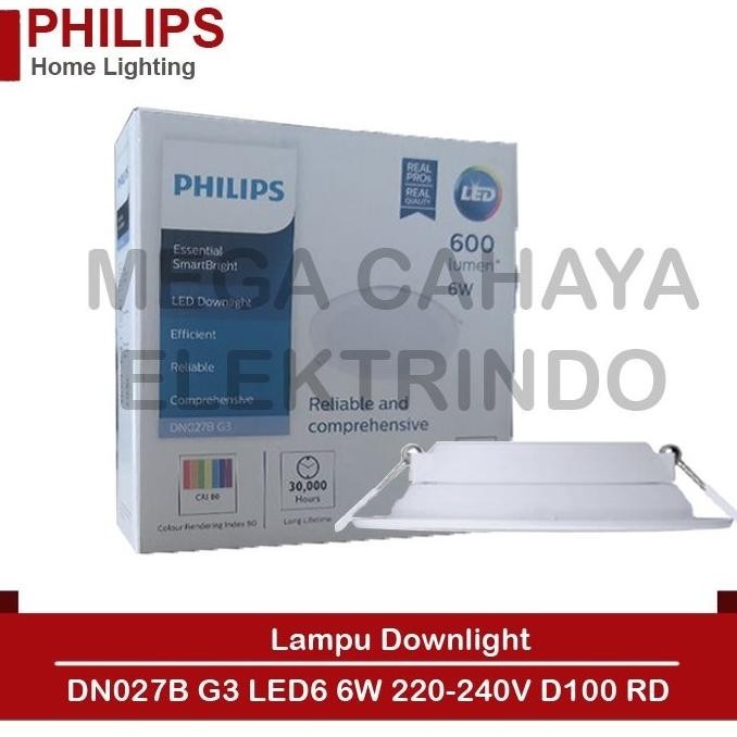 PHILIPS LED Downlight DN027B G3 LED6 - 6W - 4 Inch
