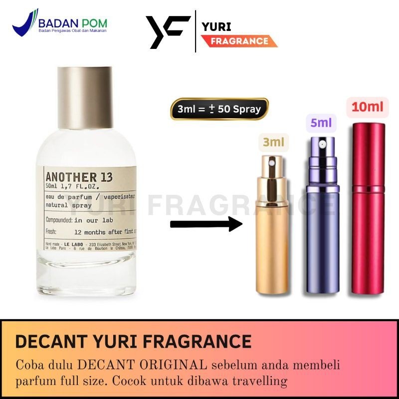 DECANT Le Labo Another 13 EDP 10ml, 5ml, 3ml Original
