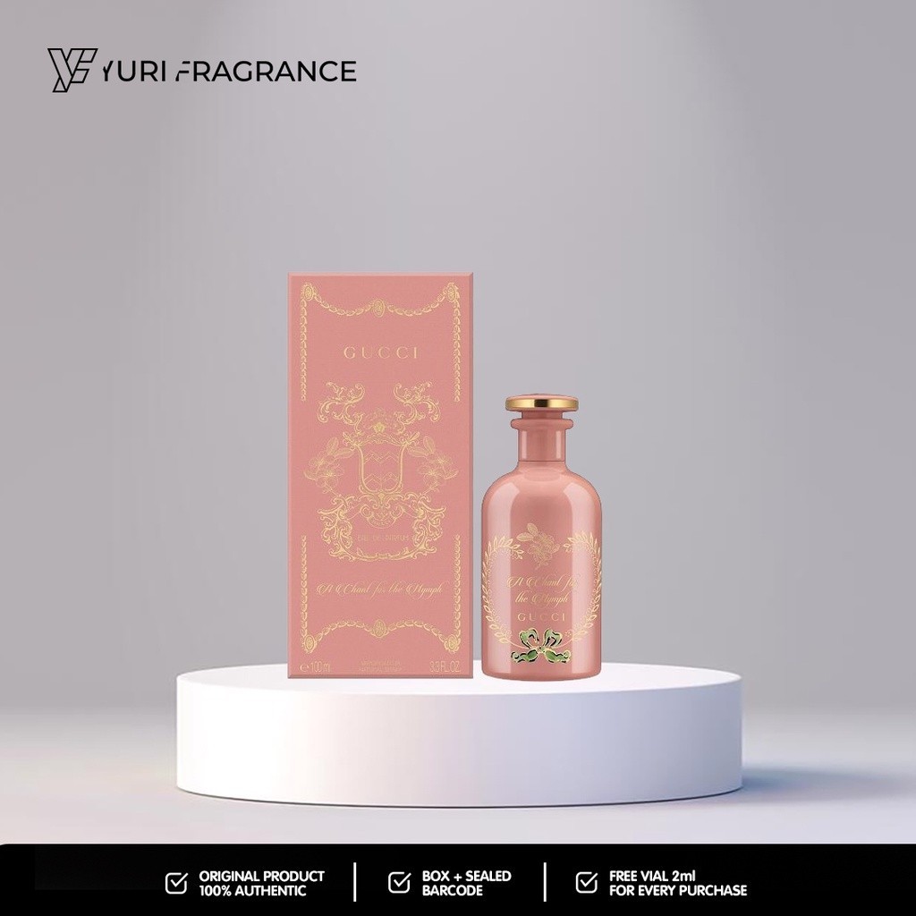 Gucci The Alchemist`s Garden A Chant For the Nymph 100ml Original Box Segel Lengkap