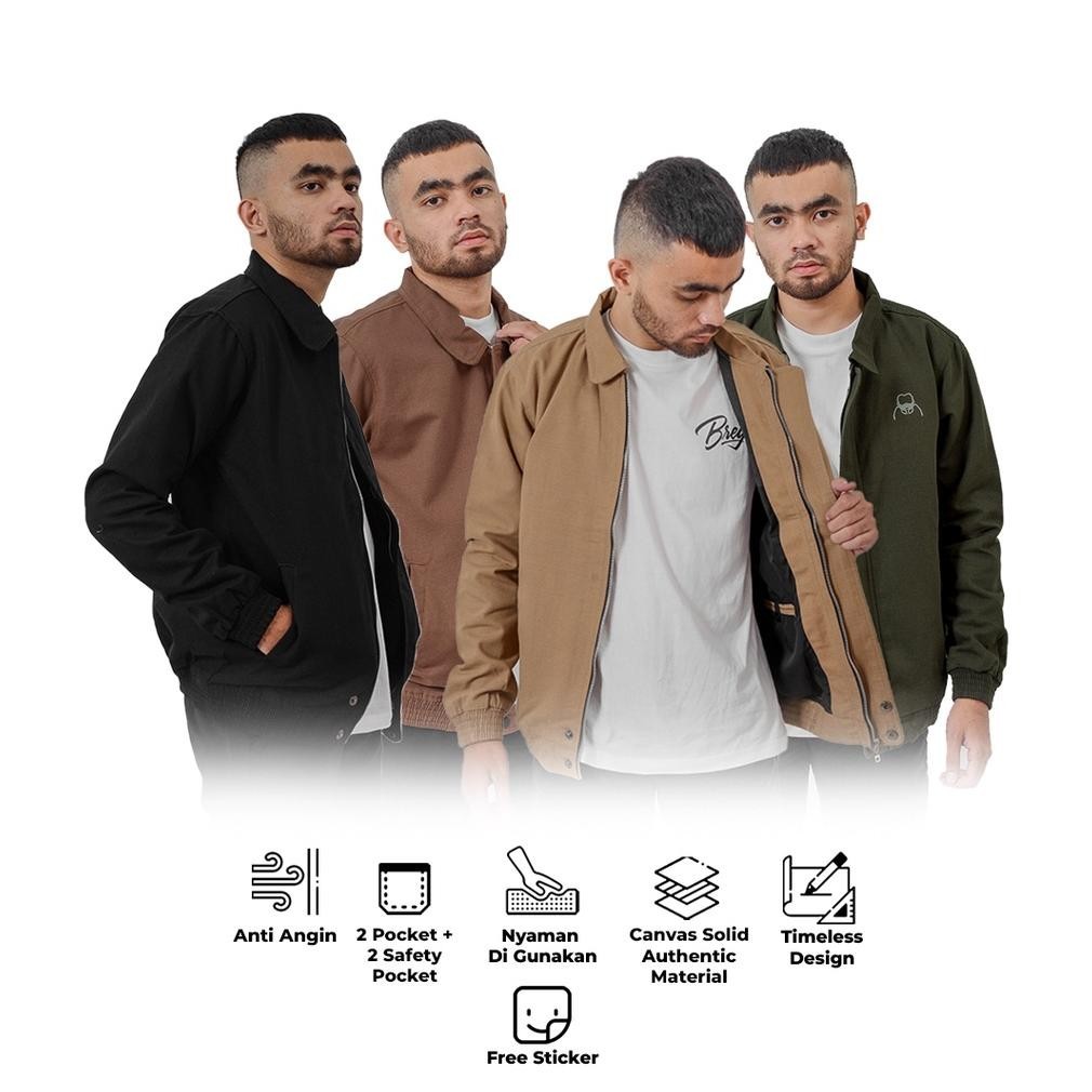 Jaket Pria Distro Keren Flight Bomber Motor Rion Cs