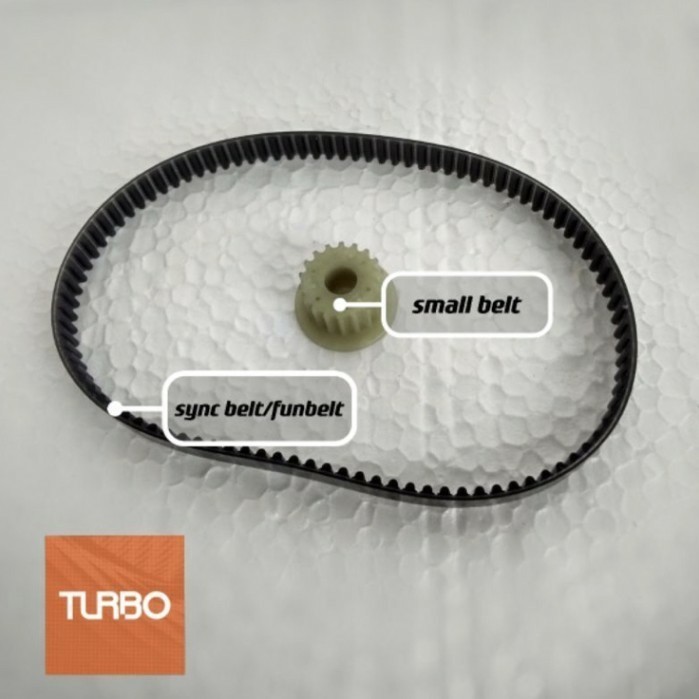 SPAREPART BELT MIXER TURBO GRANDE EHM 9595 ORIGINAL