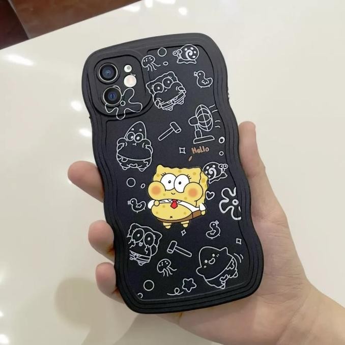 CASE REDMI 10 10A 10C 10 5G A1 A2 CASING HP MOTIF SPONGEBOB & PATRICK