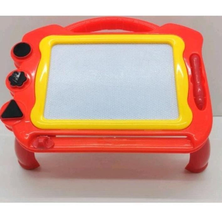 

ORIGINAL Papan Tulis Magnet R03B /Mainan Edukasi Anak Papan Tulis Magnetik Ada Kakinya Bisa Buat Meja/Mainan Anak Magnetic Drawing Board df-7