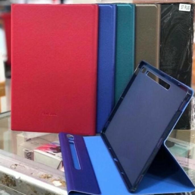 Book Cover Samsung Tab S7+ PLUS S7 Flip Case casing Cover