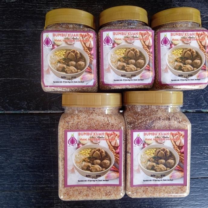 

Bumbu Kuah Bakso Instan Non MSG Tanpa Pengawet H85S