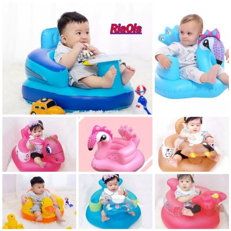 BEST SELLER Tempat Duduk Bayi Kursi Bayi Belajar Duduk Kursi Pompa Bayi Belajar Duduk Sofa Tiup