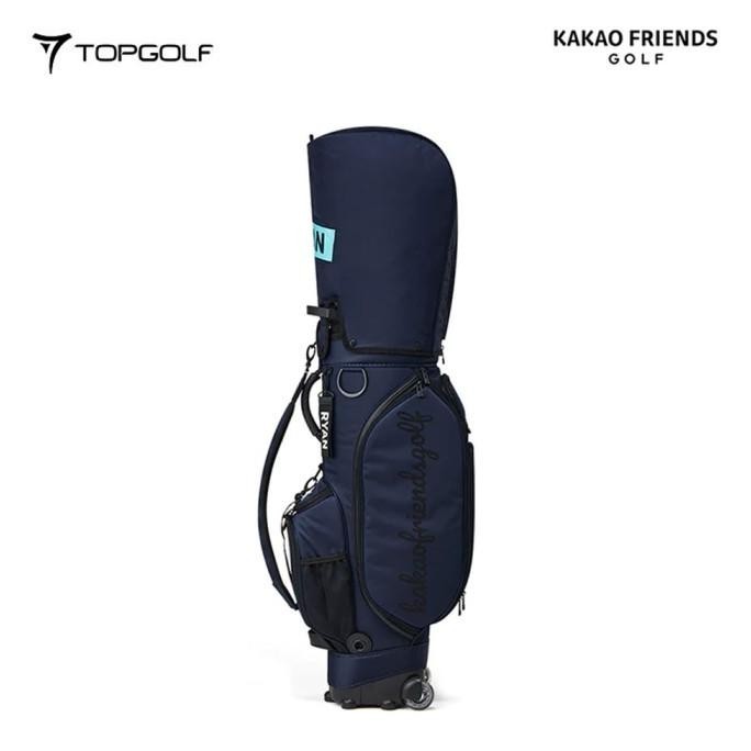 KAKAO CADDIE BAG BASIC WHEEL CADDIE BAG - RYAN (NAVY)