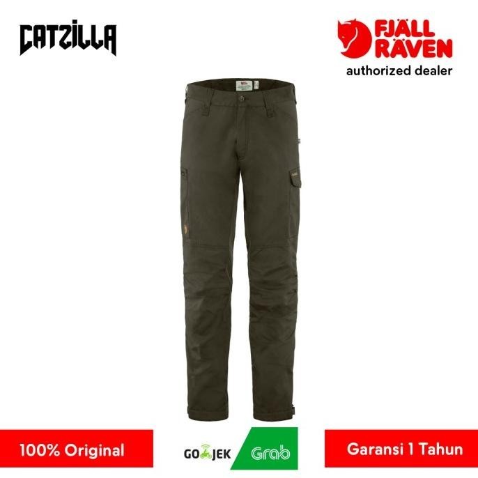 Celana Panjang Pria Fjallraven Kaipak Trousers - Dark Olive