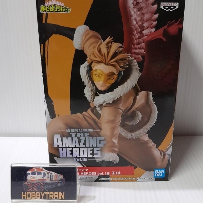 BANPRESTO MY HERO ACADEMIA AMAZING HEROES VOL 19 HAWKS FIGURE