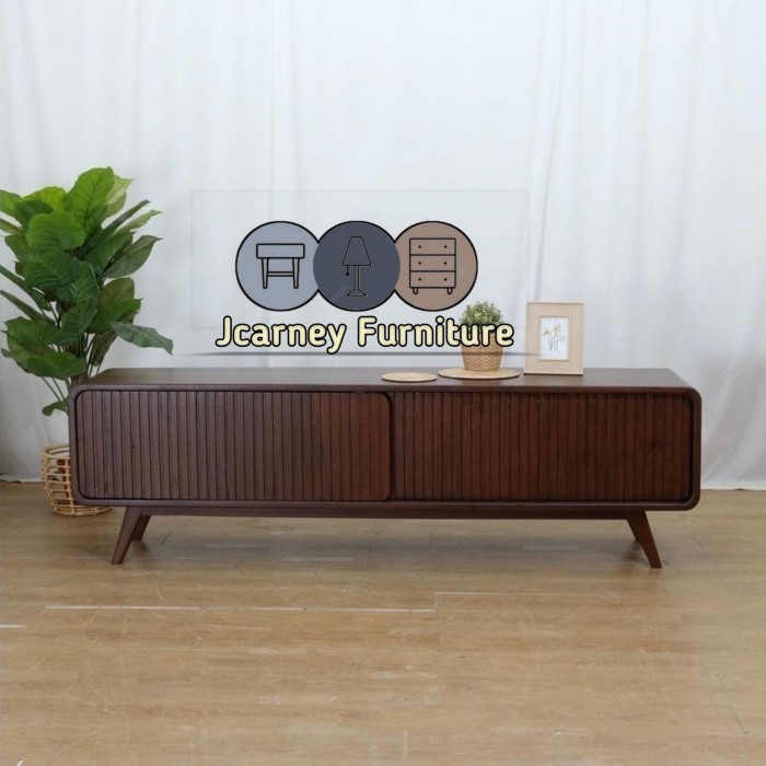 meja tv minimalis modern/meja tv jati