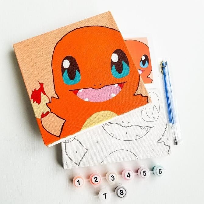 

Paint By Number 20x20cm Disney Collection / DIY Paint Set