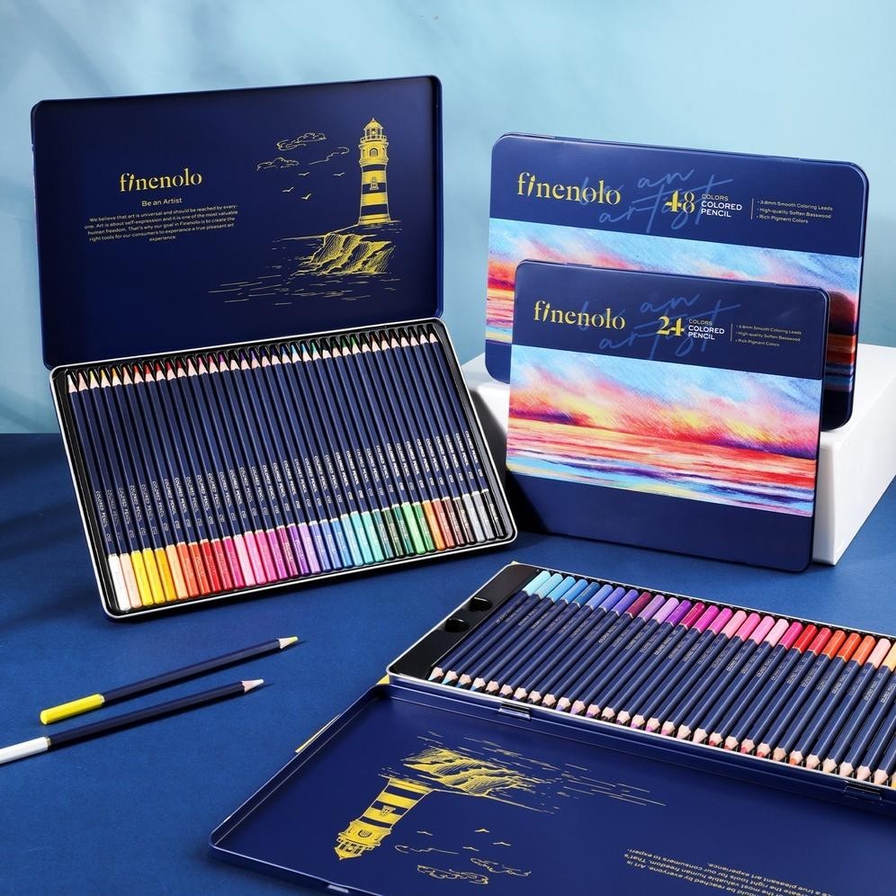 

SPECIAL Deli Colored Pencil / Pensil Warna 24 36 48 72 Warna Lebih Panjang Teknologi Hybrid EC122 adi-67