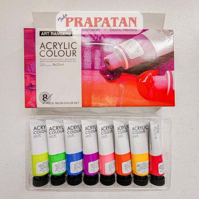 

Cat Akrilik Set Art Rangers 8x22ml NEON | Art Rangers Acrylic