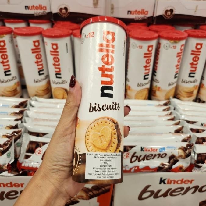 

NUTELLA BISCUIT TUBE 166gr / Nutella Ferrero Biscuit Tube 166gr