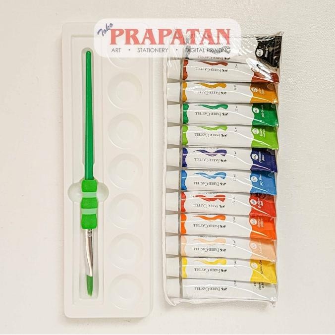 

Cat Akrilik Set Faber Castell 12x12ml | Faber Castell Acrylic Set