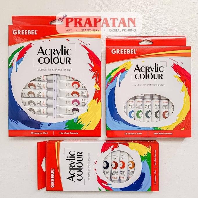 

Cat Akrilik Set Greebel 12x10ml | Greebel Acrylic Set