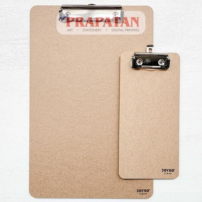 

Joyko MDF Clipboard CLB~64-65 | Papan Jalan | Papan Ujian