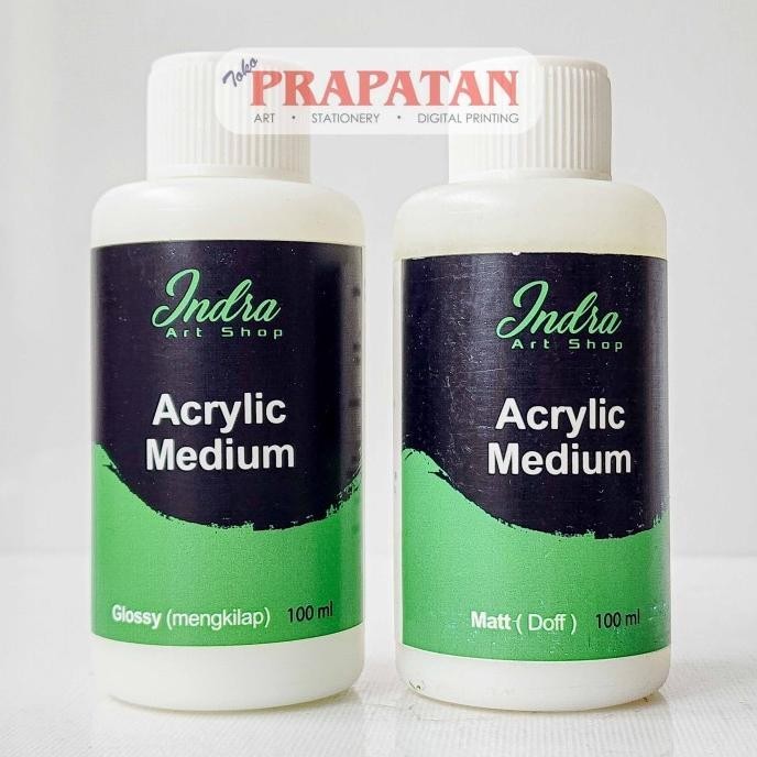

Indra Acrylic Medium 100ml | Medium Cat Akrilik