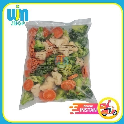 

Mixed Vegetable California Style 1kg Aneka Sayuran Beku