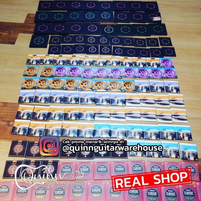 Ami Senar Gitar Elektrik D'Addario Exl120 0.09 Original Termurah Terlaris