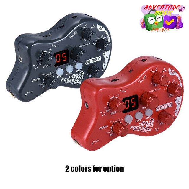 Ami Ammoon Pockrock Multi Effects Processor Pedal Guitar Pedal Efek Gitar