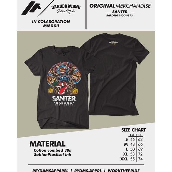 Promo Kaos Santer Garuda Wisnu Satria Muda