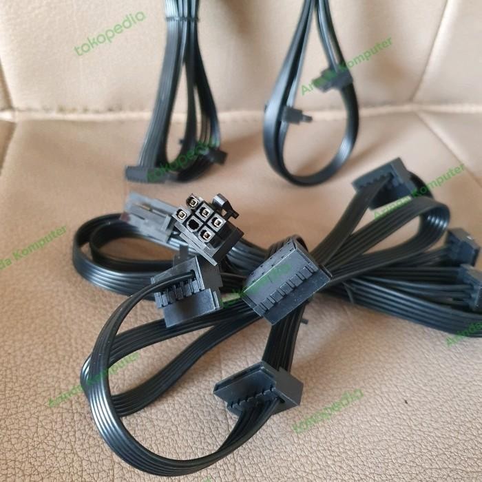Kabel Modular 8 Pin To Sata Original Corsair Psu