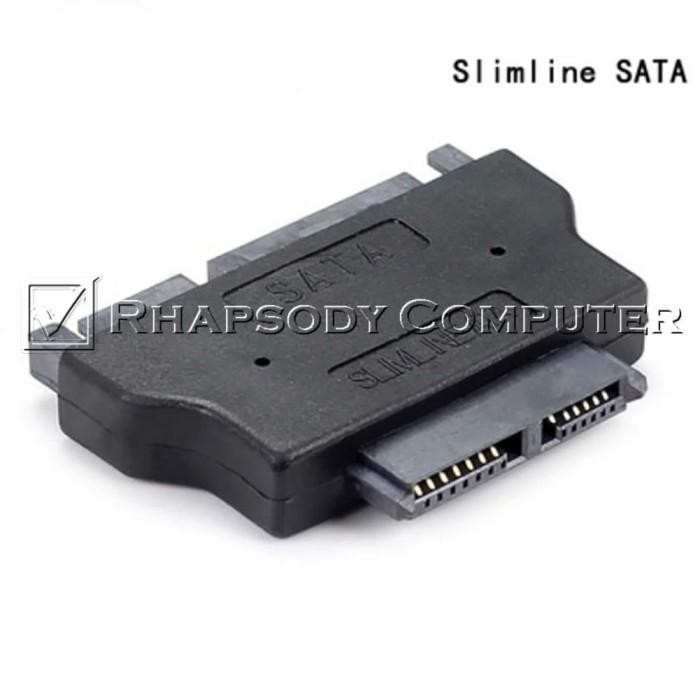 Slim Sata 13Pin Female To Sata 22Pin Male Adapter