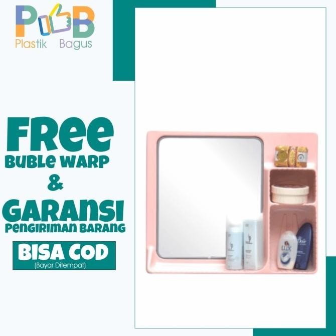 BEBAS ONGKIR - rak kamar mandi kabinet kamar mandi kaca kamar mandi maspion MC-6