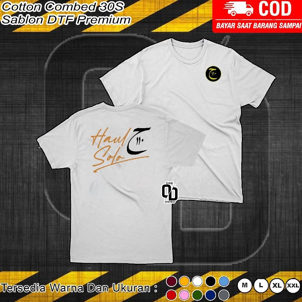 Terbaru Baju Kaos Haul Solo 2023 Haul Ke 112 T-Shirt Premium
