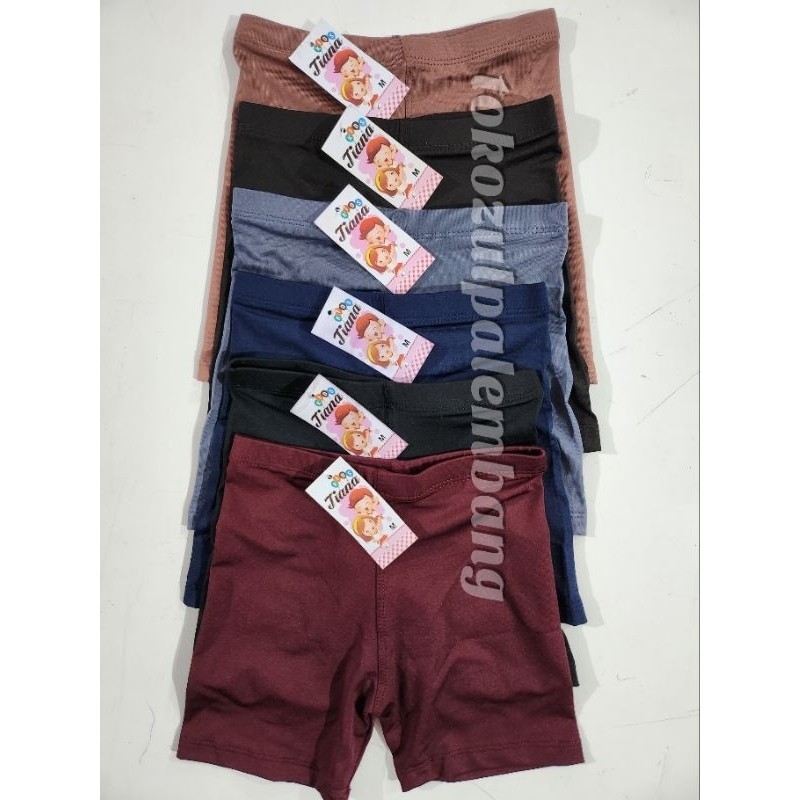 [Bahan halus dan Nyaman] [3 pcs] Celana Short Anak TIANA Kids Spandek Licin Short Anak Perempuan