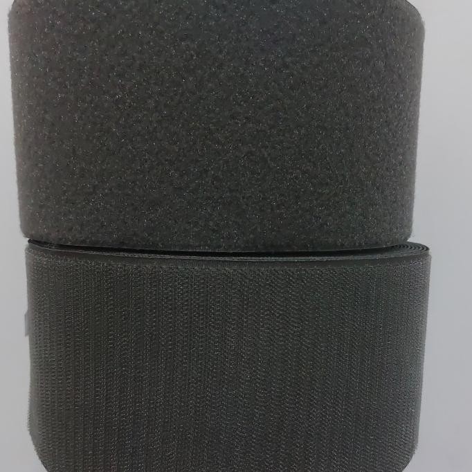 

Perekat Abu- Abu Tua 10Cm Per Roll/ Velcro Warna / Perekat Jahit 10 Cm Pambud.Outlts