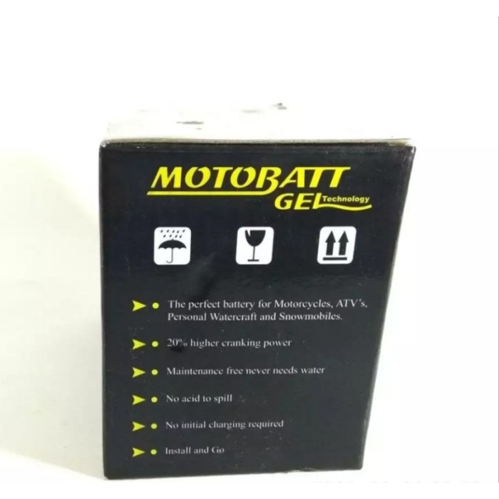 Aki Motor Honda Beat Injeksi Beat Karbu Mtz5S Accu Kering Motobatt