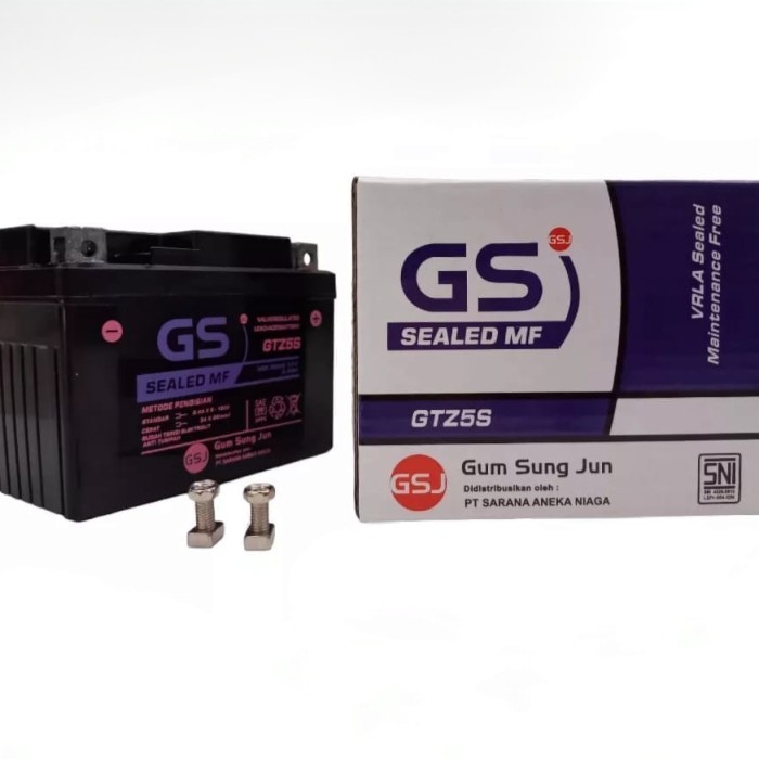 Aki Motor Vixion R15 Byson Megapro Mono Verza Scoopy Gs Gtz5S Mf