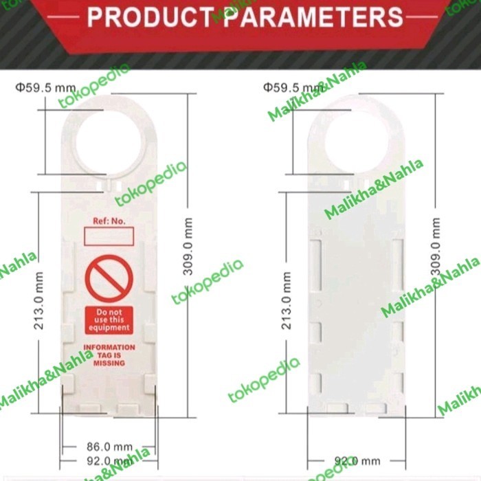 '+'+'+'+] scaffolding tag holder