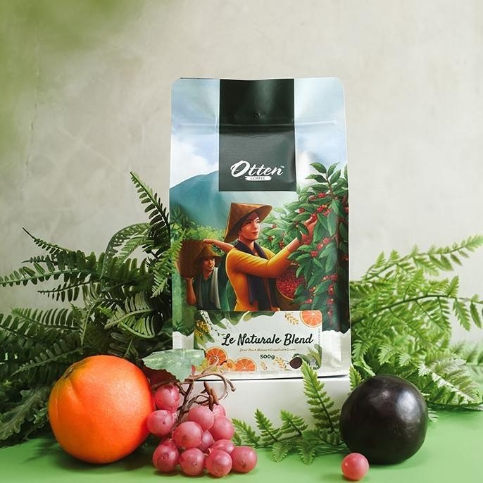 

Le Naturale - Kopi House Blend 500Gr - Commercial Blend - Biji / Bubuk Kopi Otten Coffee Revi Staroutlet