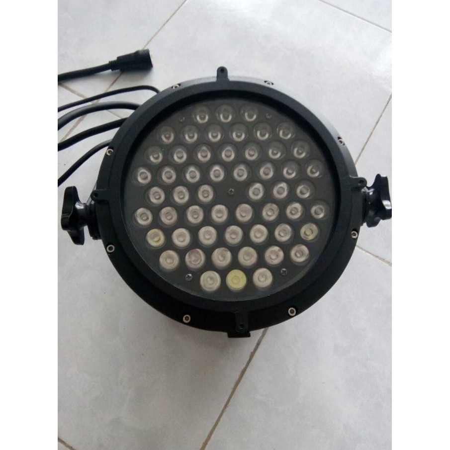 LAMPU PAR LED RGBW 54X3 WATT LIGHT WATERPROOF Murah