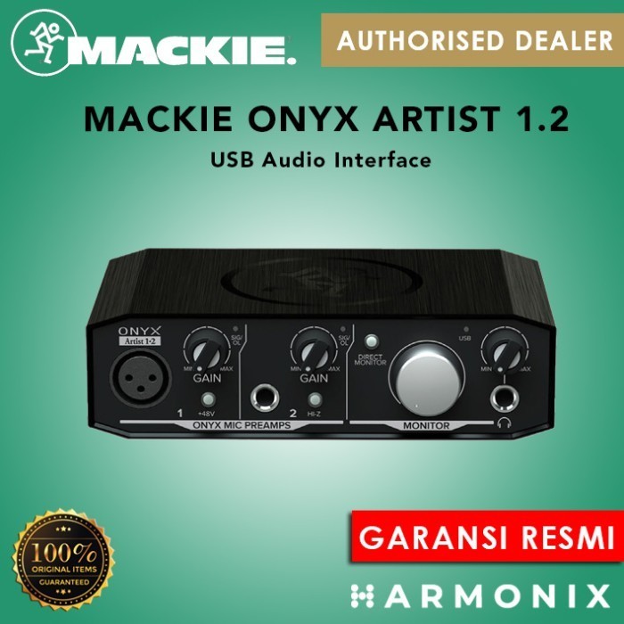 

MACKIE ONYX ARTIST 1-2 USB AUDIO INTERFACE