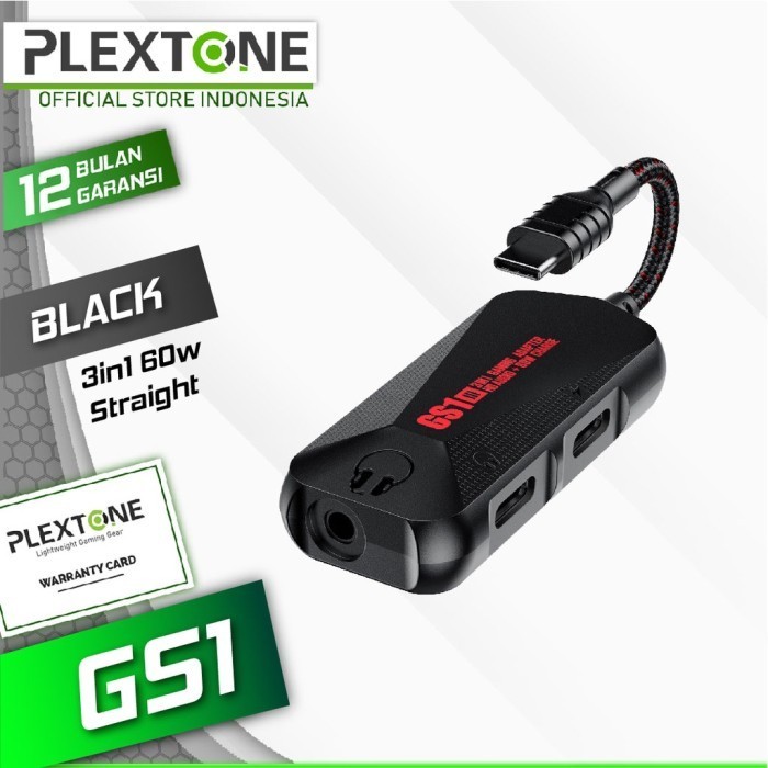 

Plextone GS1 60W Sound d Type C to 3.5mm Audio er Fast Charg