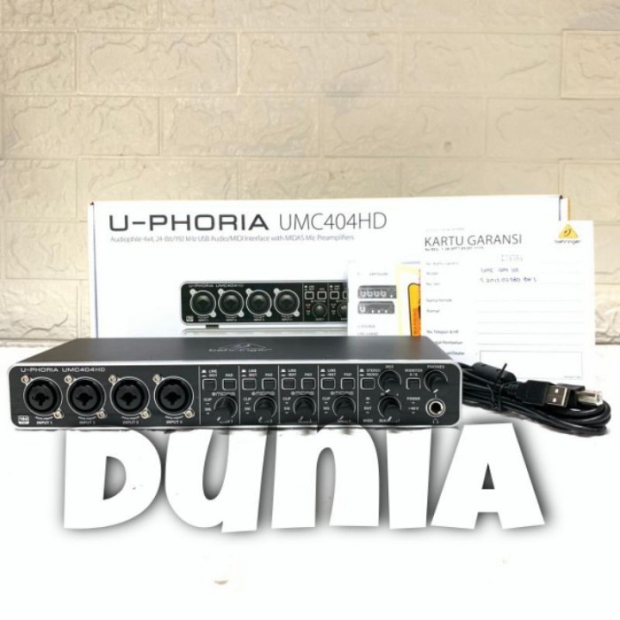

Soundd U PHORIA UMC404HD Original UMC404 HD