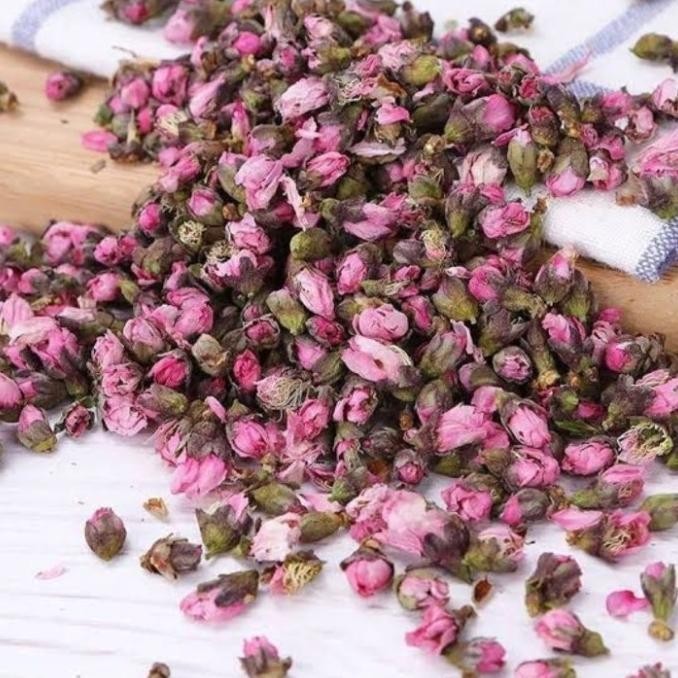 

Teh Bunga Persik 500Gr /Peach Blossom Tea/Bunga Persik Kering Gemita.Shopstore
