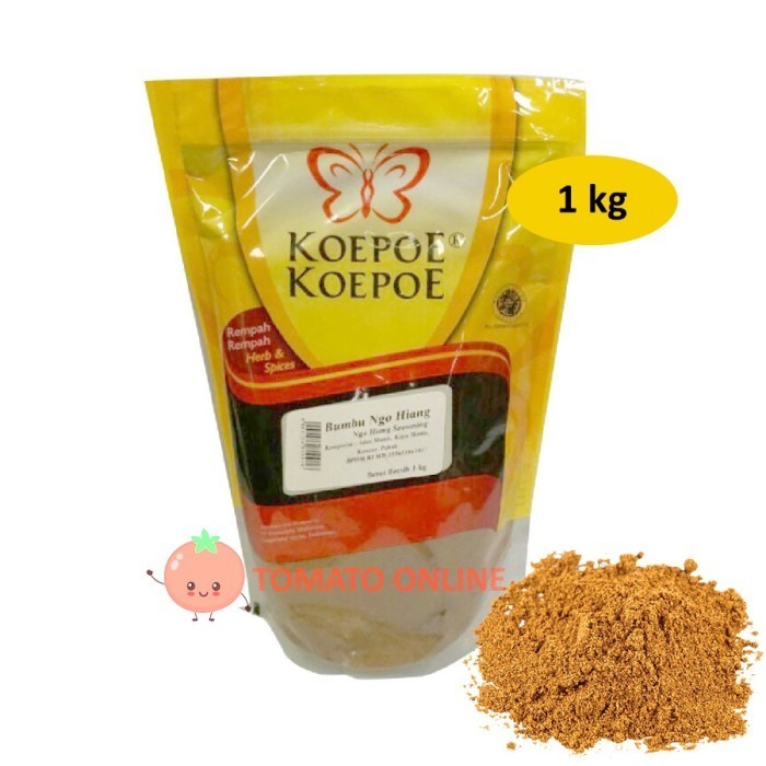

Terlaris Koepoe Kupu / Bumbu Ngo Hiang Ngohiang Ngo Hiong Ngohiong / 1 kg / SALE