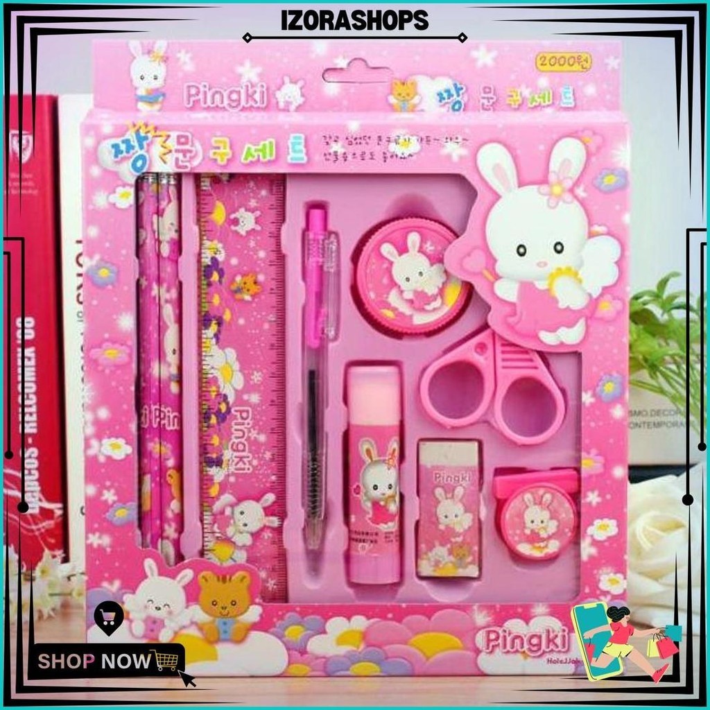 

Pensil Set Lengkap Alat Tulis Anak 9 In 1 Set Alat Tulis Anak Sekolah Best Seller