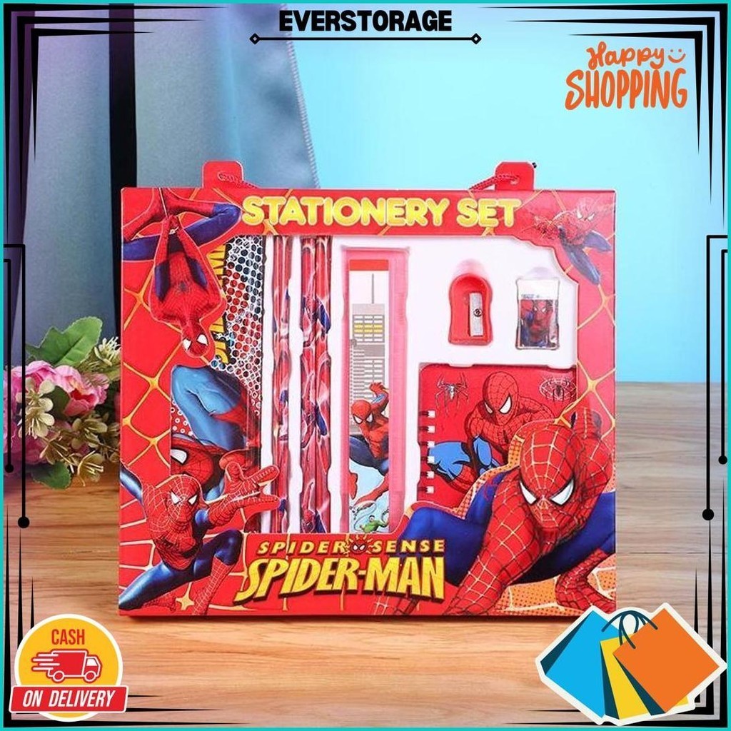 

Alat Tulis Sekolah Anak Import 6In1 Lengkap 1 Set Best Seller