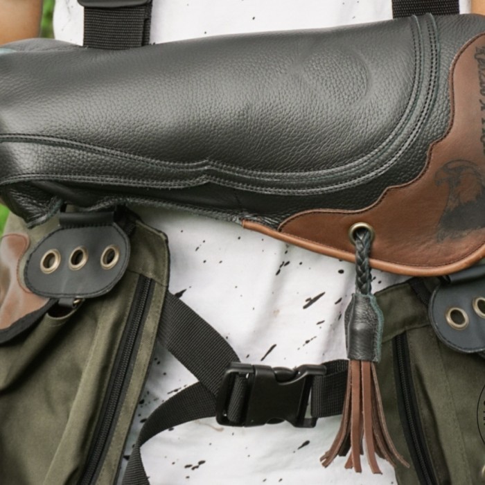 Falconry Glove / Sarung Tangan Elang Burung Hantu Besar Terjamin