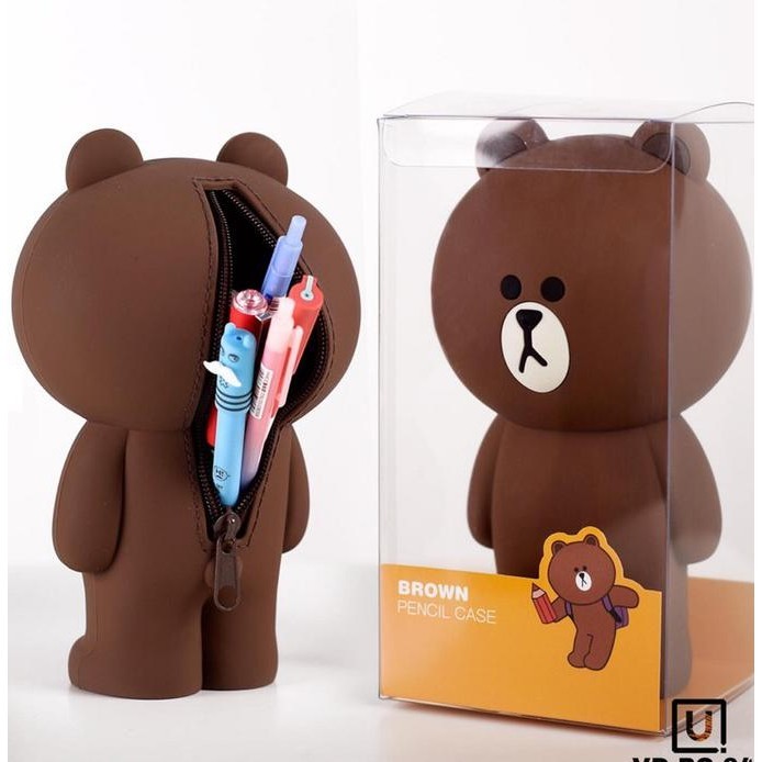 

Tempat Pensil Kotak Pensil Silicone Beruang Kotak Pensil Motif Beruang